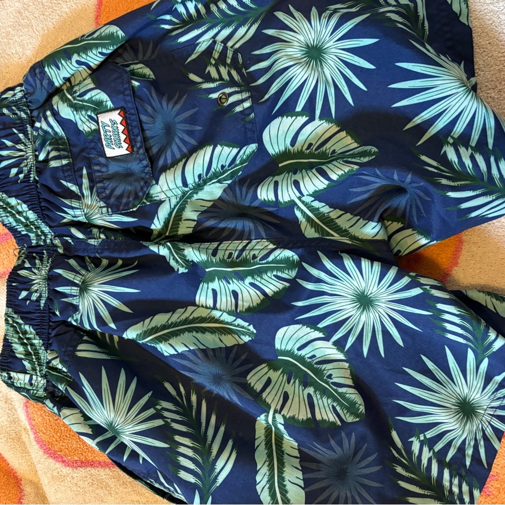 Party Sharks Tropical Swim Shorts